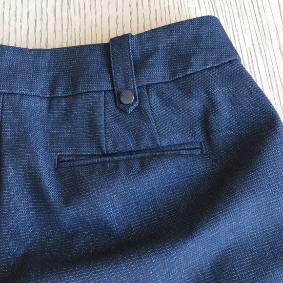 Ann Taylor Blue Trousers with Button Details SZ8 - Picture 5 of 13